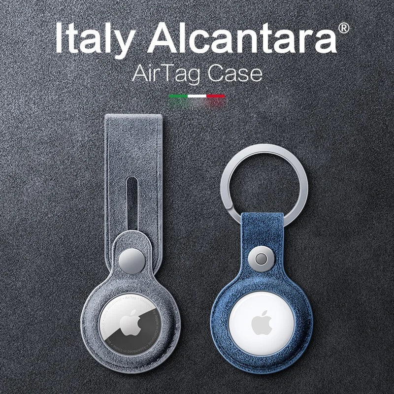 PREMIUM AIRTAG COVER | Alcantara | Racing | High-quality Italian Alcantara