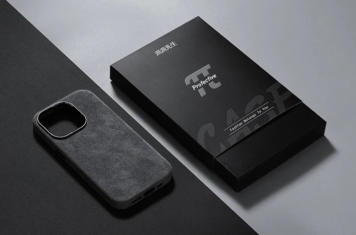 Alcantara IPhone 11 Case -Made in Italy