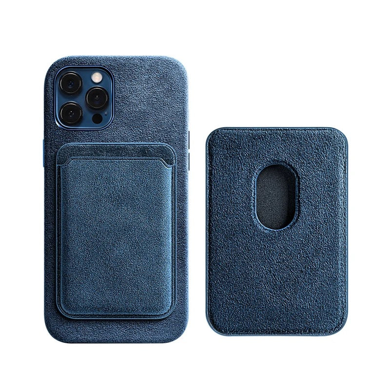 PREMIUM IPHONE WALLET | Alcantara | MagSafe | Racing | High-quality Italian Alcantara |