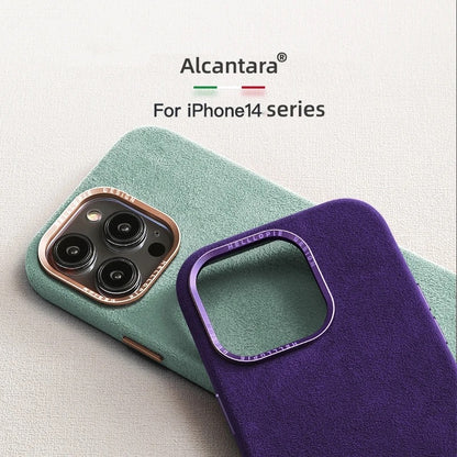 Alcantara IPhone 11 Case -Made in Italy