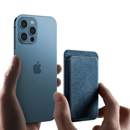 PREMIUM IPHONE WALLET | Alcantara | MagSafe | Racing | High-quality Italian Alcantara |