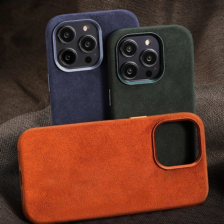 Alcantara IPhone 11 Case -Made in Italy