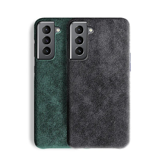 PREMIUM SAMSUNG S20-21 & Note Series | Customizable Alcantara | Cover | Racing | High-quality Italian Alcantara | Note | S20 | S21|