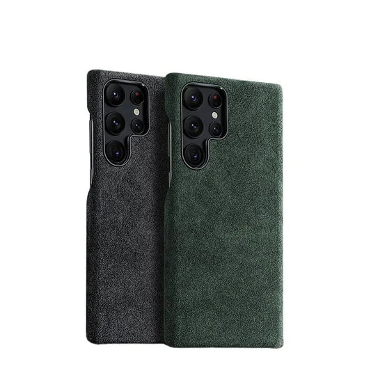 PREMIUM SAMSUNG S23-24 | Customizable Alcantara | Cover | Racing | High-quality Italian Alcantara | Samsung Hülle | S23 | S24 |