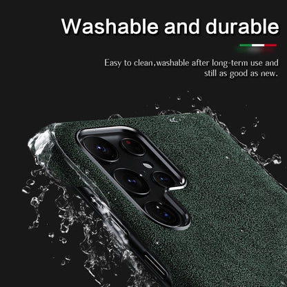 PREMIUM SAMSUNG S23-24 | Customizable Alcantara | Cover | Racing | High-quality Italian Alcantara | Samsung Hülle | S23 | S24 |