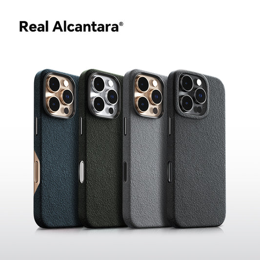 Alcantara IPhone 17 Case -Made in Italy